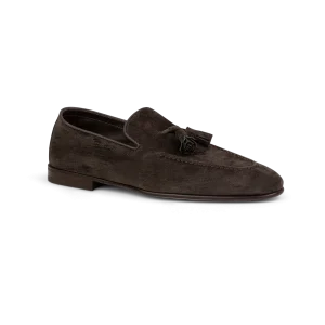 Suède tassel loafers