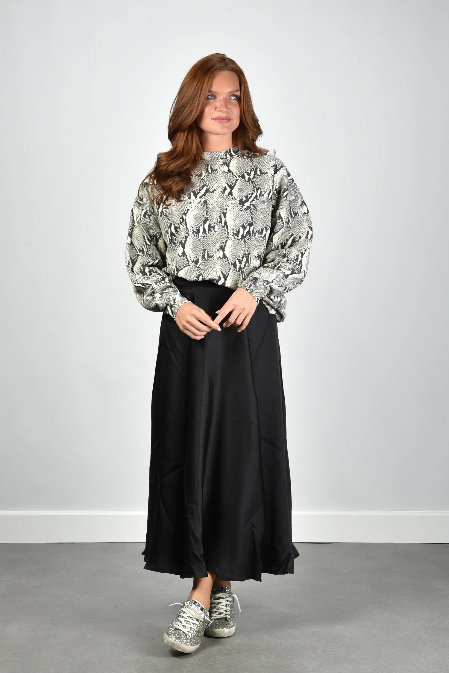 Anine Bing rok Christina A-04-11811-BLK26 black - Afbeelding 6