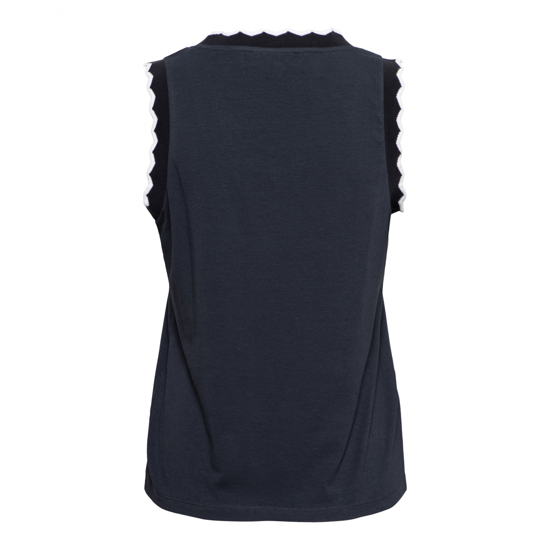 &Co Woman – Taia Top Sleeveless – Navy - Afbeelding 5