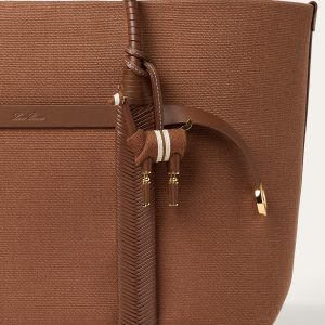 Leren bag charm