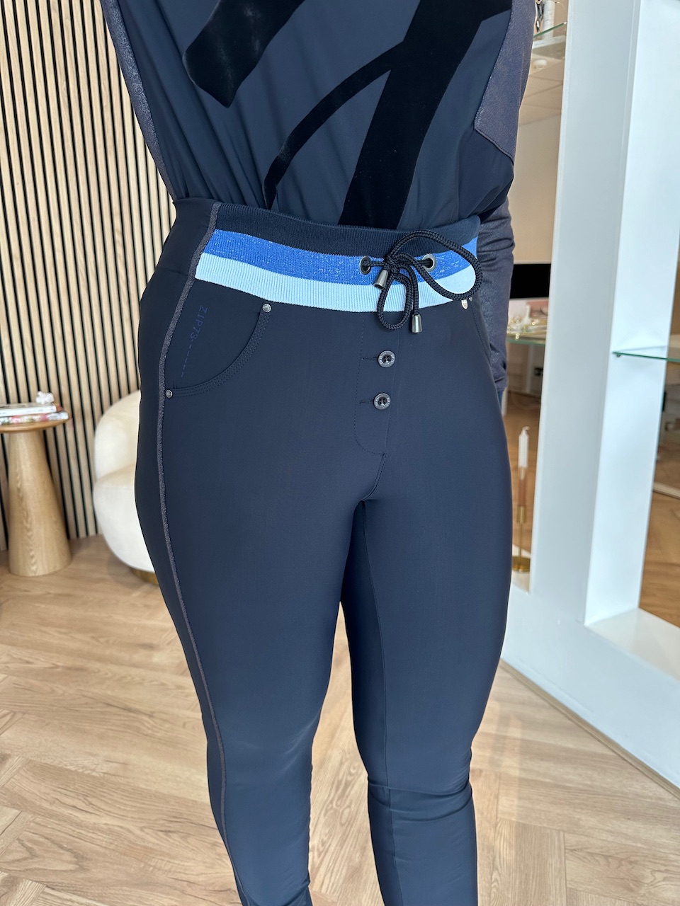 Zip73 – Pants Piping – Classic Blue - Afbeelding 4