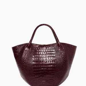 Wandler shopper Hortensia 000117-2049 bordeaux croco